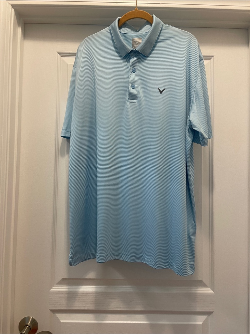 Callaway Men’s Pale Blue Performance Polo